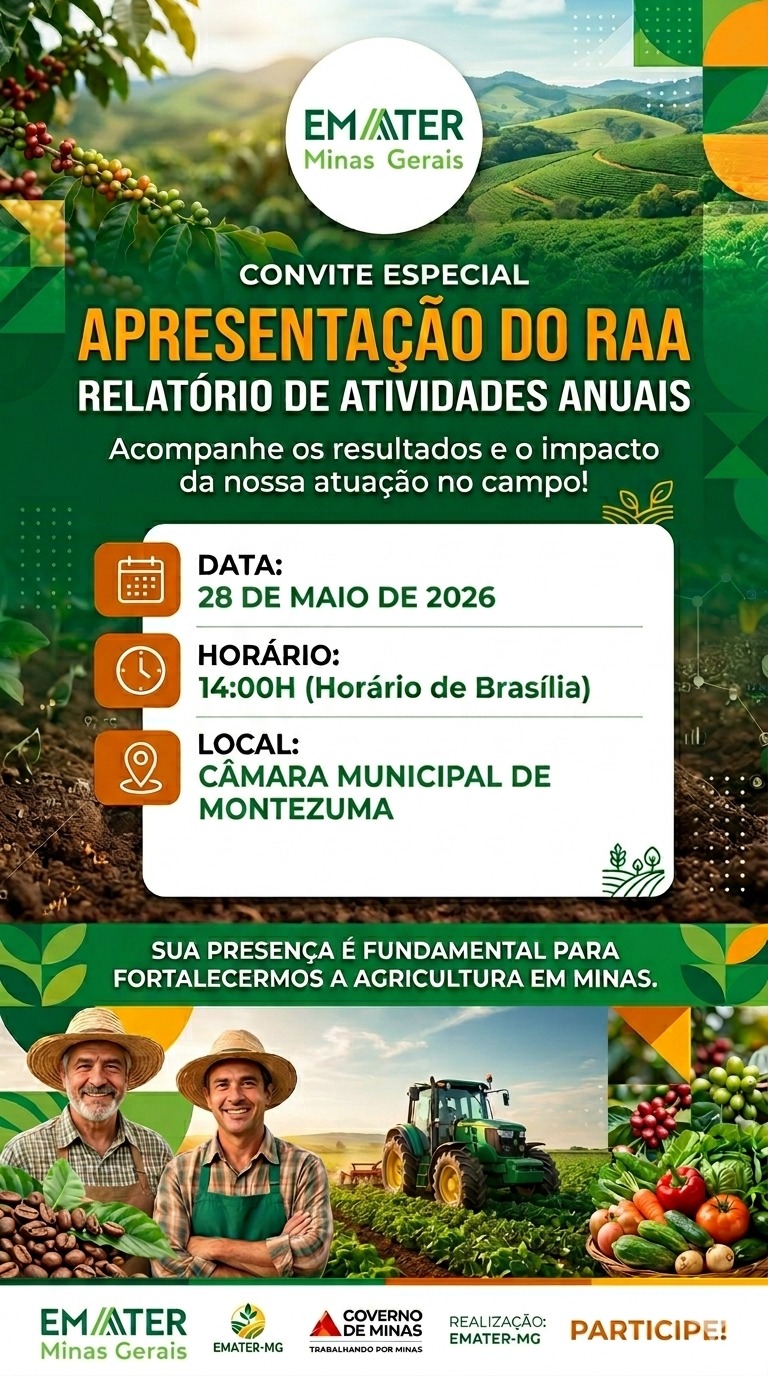 EMATER REALIZA APRESENTAÇÃO DE RELATÓRIO DE ATIVIDADES ANUAIS (RAA)